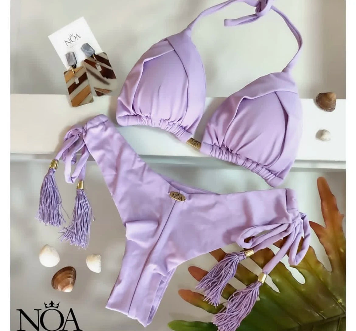 Triangle Bikini with Push-up Top